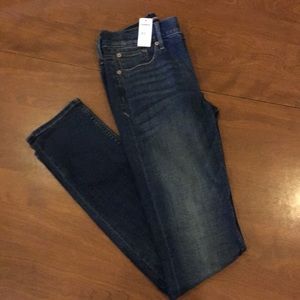 Medium Wash Long Jeans